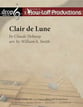 CLAIR DE LUNE PERC ENSEM-5 PLAYERS cover